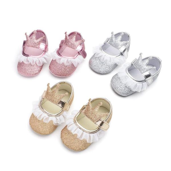 first walkers baby shoes princess party crown lace girls crib born girl prewalker non-slip soft sole toddler sneakers
first walkers baby shoes princess party crown lace girls crib born girl prewalker non-slip soft sole toddler sneakers