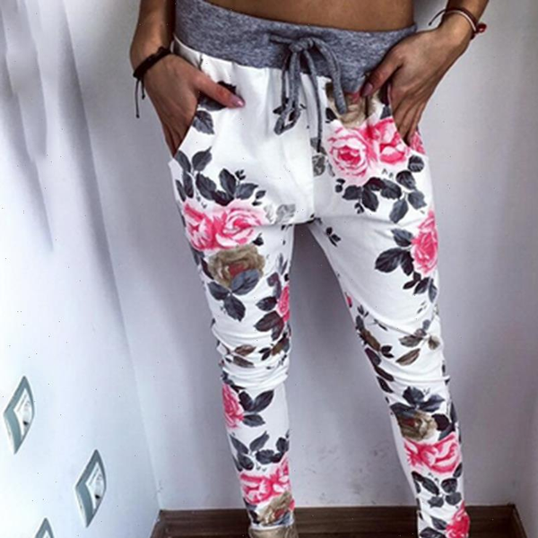 style fashion casual flower women capri printed harem summer trousers nineth, Black;white
style fashion casual flower women capri printed harem summer trousers nineth, Black;white