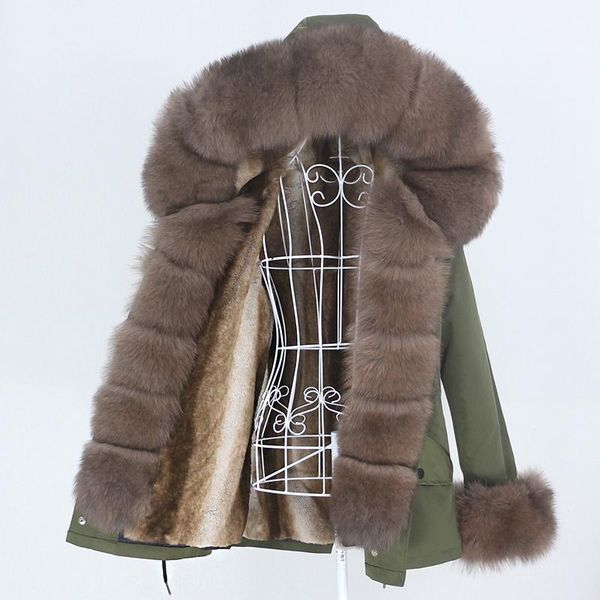 women's fur & faux oftbuy 2021 winter jacket women short waterproof parka real coat natural big collar hood removable outerwear, Black
women's fur & faux oftbuy 2021 winter jacket women short waterproof parka real coat natural big collar hood removable outerwear, Black