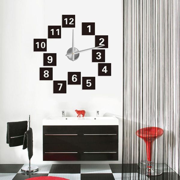 wall clocks 3d numbers clock modern design self adhesive diy stickers reloj de pared decorations
wall clocks 3d numbers clock modern design self adhesive diy stickers reloj de pared decorations
