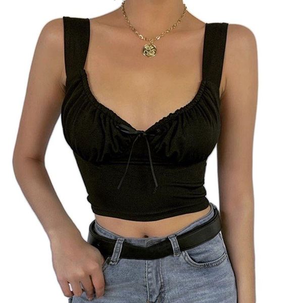 women's tanks & camis white spaghetti straps low cut bow ruches crop 2021 summer women sleeveless camisole female skinny bralette
women's tanks & camis white spaghetti straps low cut bow ruches crop 2021 summer women sleeveless camisole female skinny bralette