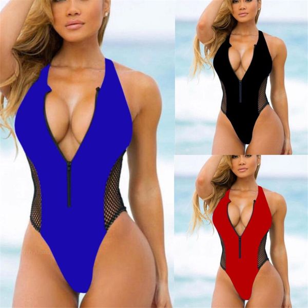 zipper high cut swimsuit women swimwear female 2021 bather deep v neck bathing suit swim wear monokini lady k1006
zipper high cut swimsuit women swimwear female 2021 bather deep v neck bathing suit swim wear monokini lady k1006