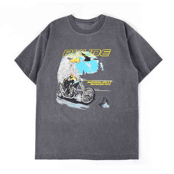 men's t-shirts fashion brand rh rhude casual high street hip hop wash size summer loose round neck t-shirt 5u8b, White;black
men's t-shirts fashion brand rh rhude casual high street hip hop wash size summer loose round neck t-shirt 5u8b, White;black