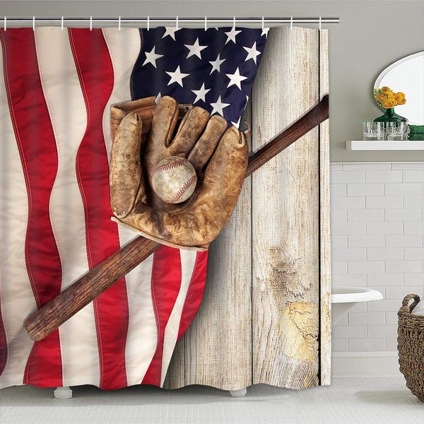 americaflag showercurtain,baseballglovebath curtainwith12hooks,woodenboard waterproof fabric shower
americaflag showercurtain,baseballglovebath curtainwith12hooks,woodenboard waterproof fabric shower