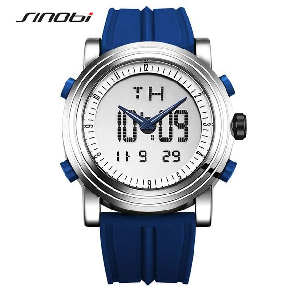 wristwatches sinobi sport watch men wrist watches digital quartz clock waterproof electronic chronograph male reloj, Slivery;brown
wristwatches sinobi sport watch men wrist watches digital quartz clock waterproof electronic chronograph male reloj, Slivery;brown