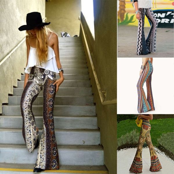 women's tight buttocks printed micro flared pants elastic waist high casual women's, Black;white
women's tight buttocks printed micro flared pants elastic waist high casual women's, Black;white