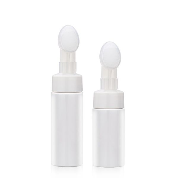 120ml 150ml foaming cleansing and washing silicone brush mousse massage packing bottle
120ml 150ml foaming cleansing and washing silicone brush mousse massage packing bottle