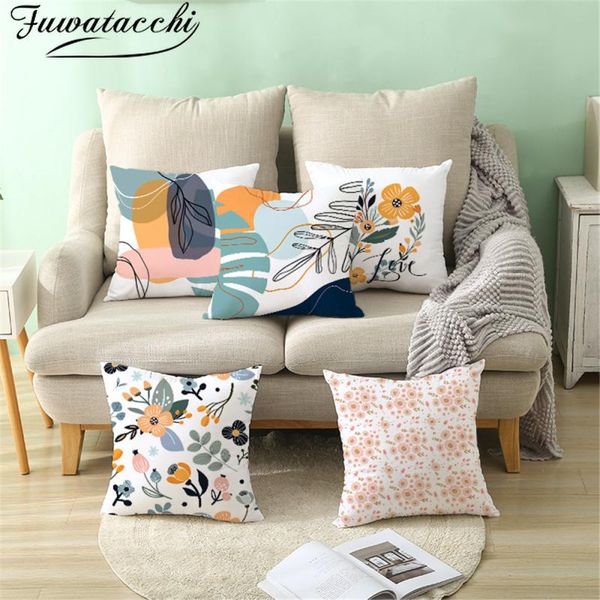 pillow case fuwatacchi nordic floral printed simple flower picture cushion cover for home sofa car decorative pillowcase 45x45cm
pillow case fuwatacchi nordic floral printed simple flower picture cushion cover for home sofa car decorative pillowcase 45x45cm