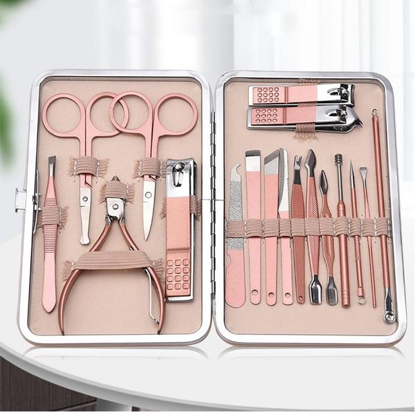 nail art kits 8-18pcs/set stainless steel pedicure professional clipper cuticle eagle hook tweezers manicure beauty tools kit
nail art kits 8-18pcs/set stainless steel pedicure professional clipper cuticle eagle hook tweezers manicure beauty tools kit