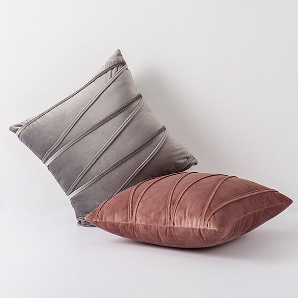 cushion/decorative pillow nordic velvet striped pillowcase rope straps european sofa home wholesale
cushion/decorative pillow nordic velvet striped pillowcase rope straps european sofa home wholesale