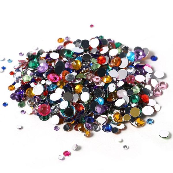 1000pcs/bag colorful 3d nail art decoration mixed size rhinestones acrylic small beads flat bottom accessories design decorations, Silver;gold
1000pcs/bag colorful 3d nail art decoration mixed size rhinestones acrylic small beads flat bottom accessories design decorations, Silver;gold
