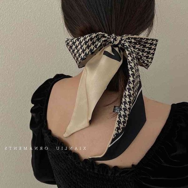 bird french lattice thousand silk scarf ribbon hair band women's super fairy rope long hair binding ribbon high sense of, Black;brown
bird french lattice thousand silk scarf ribbon hair band women's super fairy rope long hair binding ribbon high sense of, Black;brown
