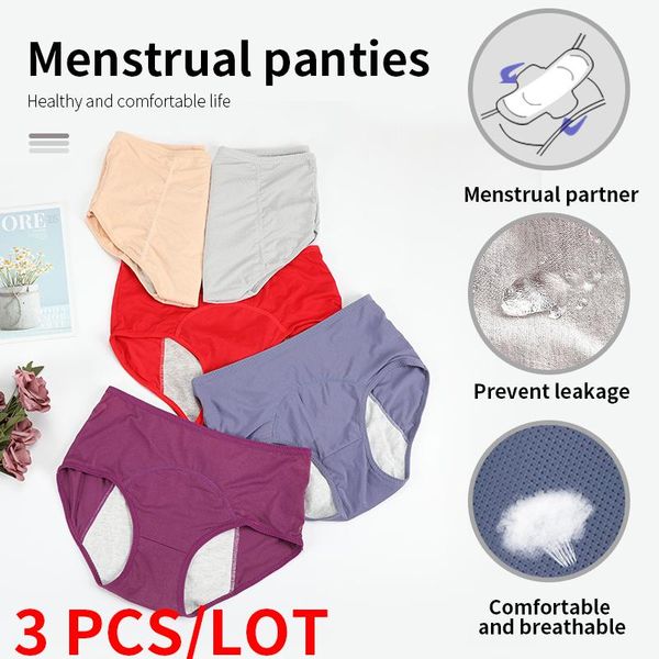 3pcs menstrual panties bragas underwear female for women tanga cotton briefs plus size lingerie calcinha shorts women's, Black;pink
3pcs menstrual panties bragas underwear female for women tanga cotton briefs plus size lingerie calcinha shorts women's, Black;pink