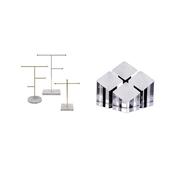 jewelry pouches, bags 4pcs clear acrylic holder pography props display stand with 3pcs gold storage rack marble base, Pink;blue
jewelry pouches, bags 4pcs clear acrylic holder pography props display stand with 3pcs gold storage rack marble base, Pink;blue