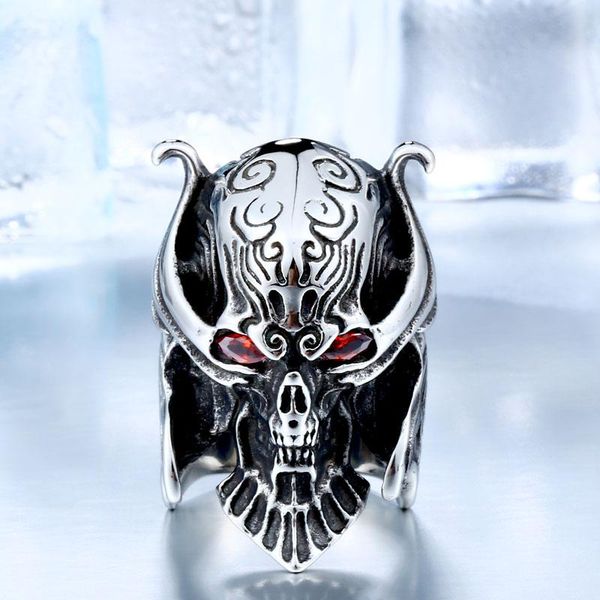 cluster rings beier cool big punk stainless steel unique war ring for man with red eye br8-336, Golden;silver
cluster rings beier cool big punk stainless steel unique war ring for man with red eye br8-336, Golden;silver