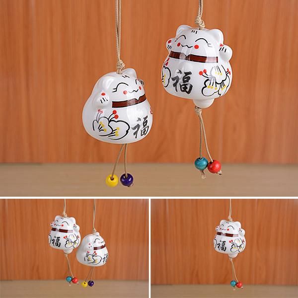 decorative objects & figurines ceramic lucky cat pendant wind chimes car ornament hanging figurine home decor
decorative objects & figurines ceramic lucky cat pendant wind chimes car ornament hanging figurine home decor