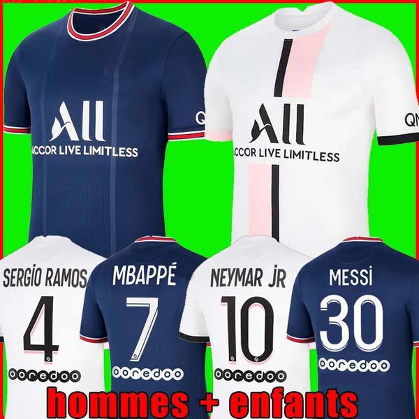 21 22 messi 30 soccer jersey mbappe kean neymar jr sergio ramos di maria draxler football shirt 2021 2022 maillots marquinhos verratti kids, Black
21 22 messi 30 soccer jersey mbappe kean neymar jr sergio ramos di maria draxler football shirt 2021 2022 maillots marquinhos verratti kids, Black