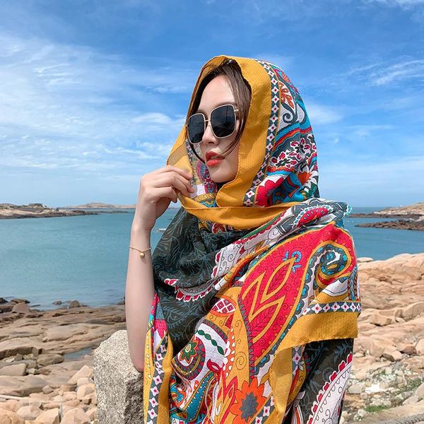 scarves 2021 90x180cm twill cotton summer beach dress bikini cover-ups sarong wrap scarf women brazilian swimsuit bathing cover up, Blue;gray
scarves 2021 90x180cm twill cotton summer beach dress bikini cover-ups sarong wrap scarf women brazilian swimsuit bathing cover up, Blue;gray