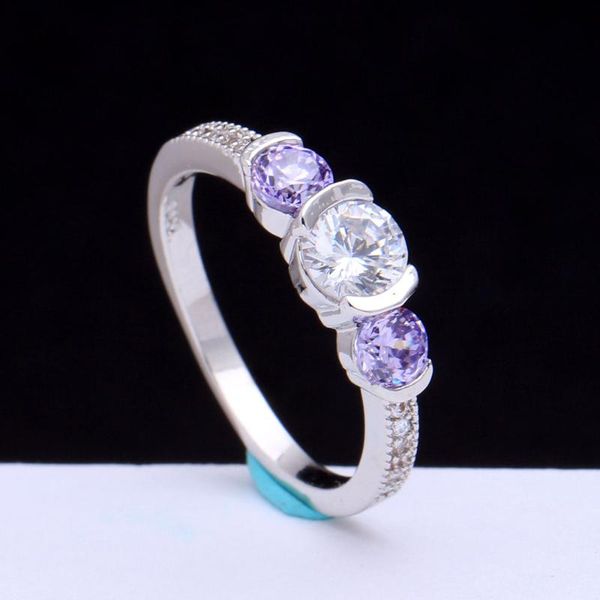 wedding rings female purple round ring fashion white gold filled jewelry vintage for women birthday stone gifts, Slivery;golden
wedding rings female purple round ring fashion white gold filled jewelry vintage for women birthday stone gifts, Slivery;golden