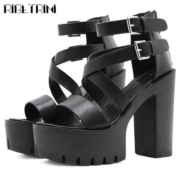 sandals ladies zipper platform high heel ankle strap shoes women punk design fashion quality sandals, Black
sandals ladies zipper platform high heel ankle strap shoes women punk design fashion quality sandals, Black