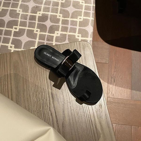 summer sandals women's flats open toe casual shoes rome fashion woman cool beach big bow flat slippers girl luxury, Black
summer sandals women's flats open toe casual shoes rome fashion woman cool beach big bow flat slippers girl luxury, Black