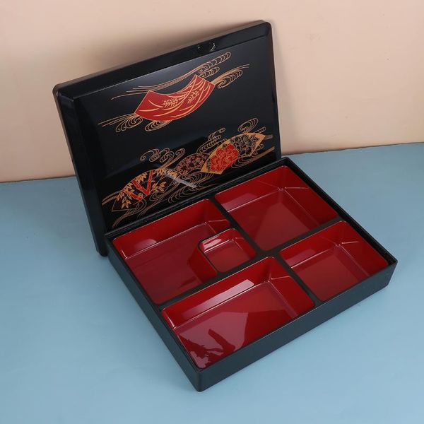 dinnerware sets durable lunch box japanese meal prep containers sushi bento for office business meals wood grain cover black
dinnerware sets durable lunch box japanese meal prep containers sushi bento for office business meals wood grain cover black