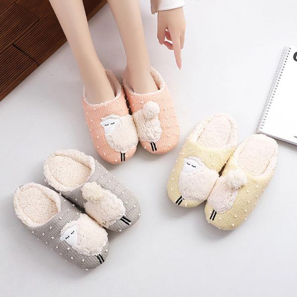 slippers ladies winter fashion cartoon sheep non-slip plush home cotton shoes slip on soft indoor flats shoes#40, Black
slippers ladies winter fashion cartoon sheep non-slip plush home cotton shoes slip on soft indoor flats shoes#40, Black