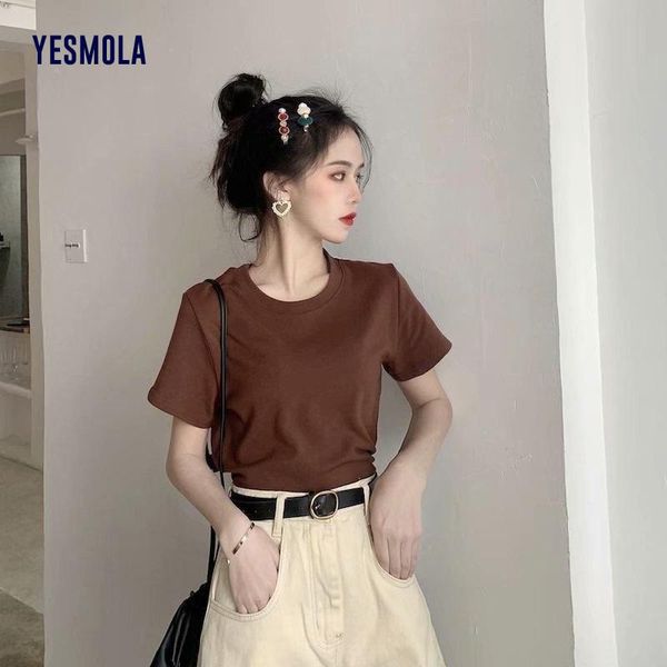 women's t-shirt women t-shirts summer fashion woman polyester tees casual short sleeve o-neck tshirt solid color t shirts, White
women's t-shirt women t-shirts summer fashion woman polyester tees casual short sleeve o-neck tshirt solid color t shirts, White