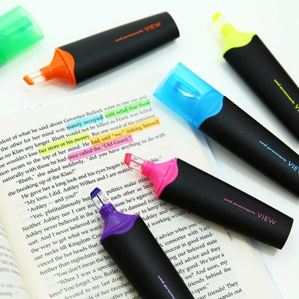 highlighters japan mitsubishi stationery color highlighter pen mark oblique head usp200, Black;red
highlighters japan mitsubishi stationery color highlighter pen mark oblique head usp200, Black;red