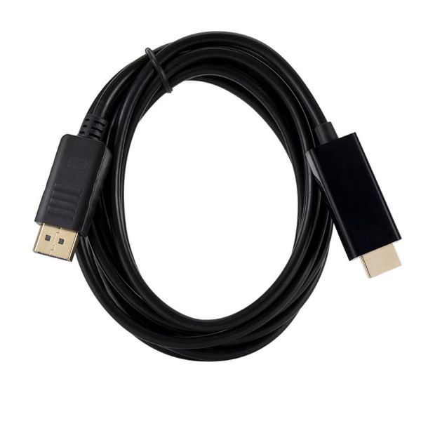 audio cables & connectors 10ft displayport dp male to hd cord cable adapter gold plated for hdtv monitor projector
audio cables & connectors 10ft displayport dp male to hd cord cable adapter gold plated for hdtv monitor projector