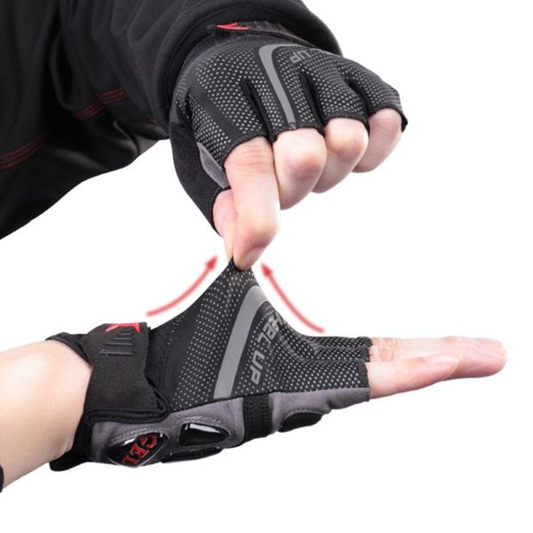 cycling gloves half finger mtb bicycle anti-slip anti-sweat breathable glove biking portable dustproof parts, Black
cycling gloves half finger mtb bicycle anti-slip anti-sweat breathable glove biking portable dustproof parts, Black