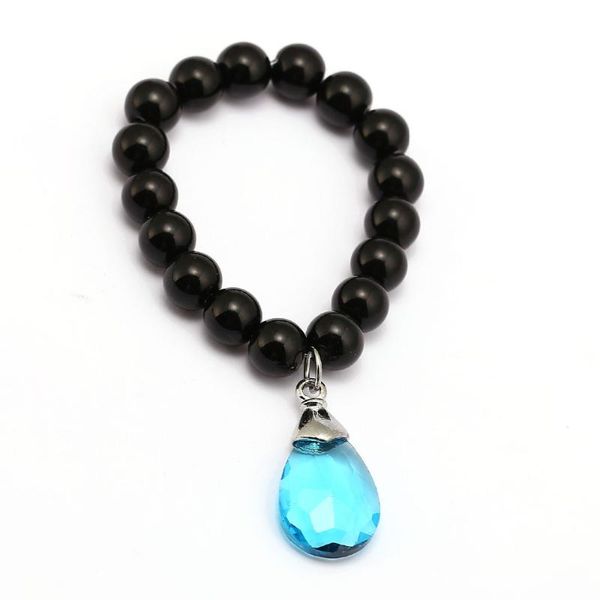charm bracelets sao anime sword art online yuis heart blue crystal handmade natural black onyx beads bracelet men women bangle jewelry, Golden;silver
charm bracelets sao anime sword art online yuis heart blue crystal handmade natural black onyx beads bracelet men women bangle jewelry, Golden;silver