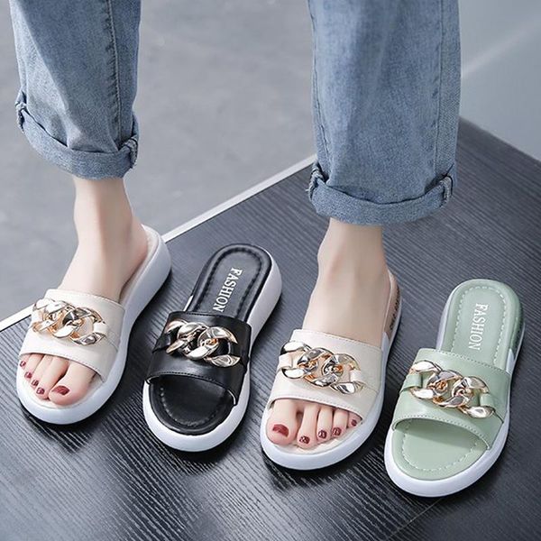 slippers shoes woman 2021 house platform rivet luxury slides shale female beach pantofle designer sabot flat soft summer pu, Black
slippers shoes woman 2021 house platform rivet luxury slides shale female beach pantofle designer sabot flat soft summer pu, Black