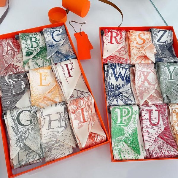 scarves tropic affair fashion women silk letter scarf bag skinny design wrist towel foulard neckerchief headband for ladies, Blue;gray
scarves tropic affair fashion women silk letter scarf bag skinny design wrist towel foulard neckerchief headband for ladies, Blue;gray