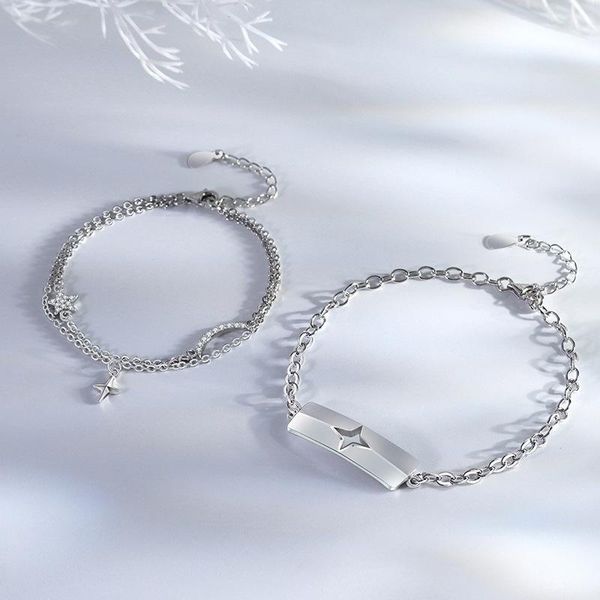charm bracelets fashionable men and women s925 silver-plated awn star sun moon personality couple s119, Golden;silver
charm bracelets fashionable men and women s925 silver-plated awn star sun moon personality couple s119, Golden;silver