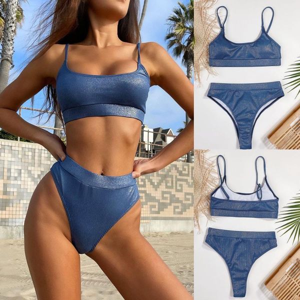 women brazilian beach sunbathing swimwear ladies swimsuit split high waist tube solid color bikini women's, White;black
women brazilian beach sunbathing swimwear ladies swimsuit split high waist tube solid color bikini women's, White;black