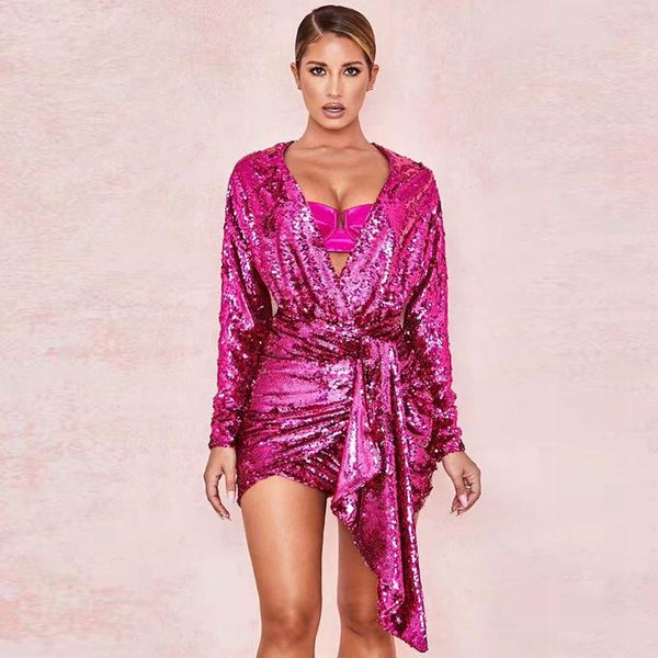 casual dresses fashion show style sparkly fuchsia long sleeve wholesale sequin christmas evening party dress drop, Black;gray
casual dresses fashion show style sparkly fuchsia long sleeve wholesale sequin christmas evening party dress drop, Black;gray