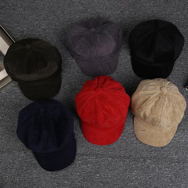 berets fashion women solid color octagonal caps casual vintage hats british sboy cap for men beret hat casquette, Blue;gray
berets fashion women solid color octagonal caps casual vintage hats british sboy cap for men beret hat casquette, Blue;gray