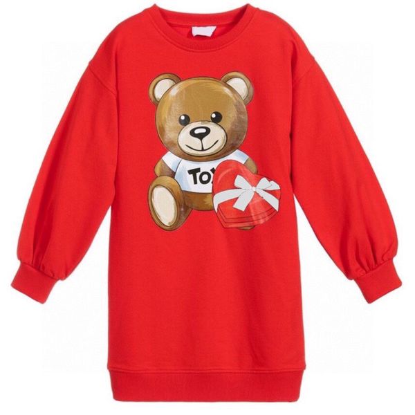 sweatshirts dress kids fashion sweatshirt bear printed dresses girls designer long sleeve casual pullover clothing 4 styles hoodies autumn w, Red;yellow
sweatshirts dress kids fashion sweatshirt bear printed dresses girls designer long sleeve casual pullover clothing 4 styles hoodies autumn w, Red;yellow