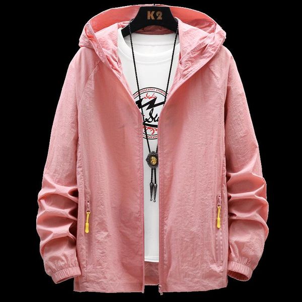men's jackets quick-drying jacket hooded summer sun protection clothing windbreaker fashion solid color outerwear, Black;brown
men's jackets quick-drying jacket hooded summer sun protection clothing windbreaker fashion solid color outerwear, Black;brown