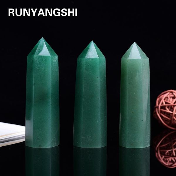 decorative objects & figurines 1pc natural aventurine quartz crystal stone point hexagonal column mineral ornament magic repair healing wand
decorative objects & figurines 1pc natural aventurine quartz crystal stone point hexagonal column mineral ornament magic repair healing wand