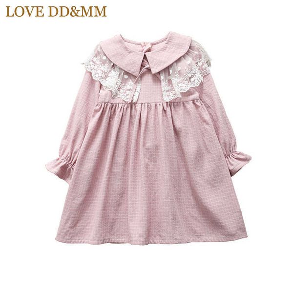 love dd&mm girls dresses spring children's wear literary girls plaid detachable lace collar long-sleeved sweet dress 210715, Red;yellow
love dd&mm girls dresses spring children's wear literary girls plaid detachable lace collar long-sleeved sweet dress 210715, Red;yellow