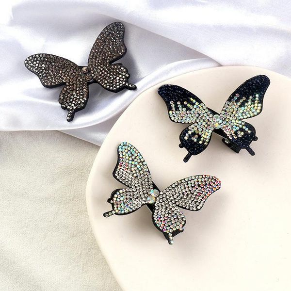 hair clips & barrettes women girl sparkly rhinestone butterfly hairclip cute insect for gift party fashion accessories mix color, Golden;silver
hair clips & barrettes women girl sparkly rhinestone butterfly hairclip cute insect for gift party fashion accessories mix color, Golden;silver