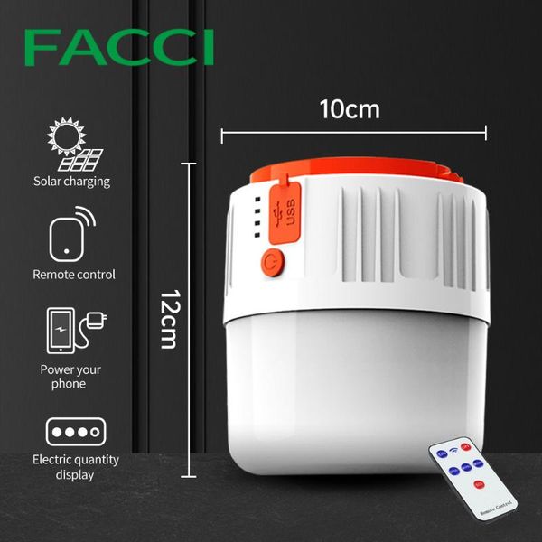 solar lamps facci outdoor light remote control camping usb charging tent lamp portable lantern night emergency bulb f
solar lamps facci outdoor light remote control camping usb charging tent lamp portable lantern night emergency bulb f