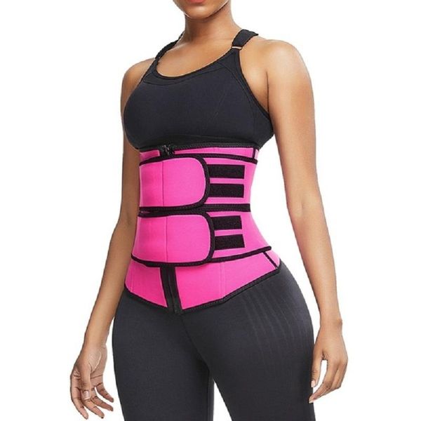 waist trainer for women corset cincher belt slimming sweat girdle workout body shaper support, Black;gray
waist trainer for women corset cincher belt slimming sweat girdle workout body shaper support, Black;gray