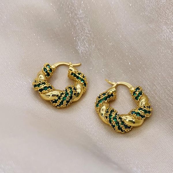 dangle & chandelier green golden circle earrings for women fancy female fashion earring niche design high-end buckle earings wholesale, Silver
dangle & chandelier green golden circle earrings for women fancy female fashion earring niche design high-end buckle earings wholesale, Silver