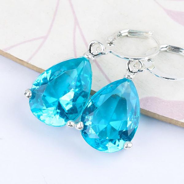 dangle & chandelier summer exquisite water drop blue cubic zirconia earring for women fashion long earrings engagement wedding party jewelry, Silver
dangle & chandelier summer exquisite water drop blue cubic zirconia earring for women fashion long earrings engagement wedding party jewelry, Silver