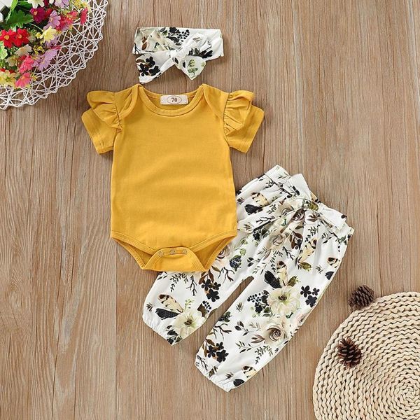 clothing sets #vw romper +floral print pants+headbands summer ruffle solid short sleeves casual set toddler baby girls outfits, White
clothing sets #vw romper +floral print pants+headbands summer ruffle solid short sleeves casual set toddler baby girls outfits, White