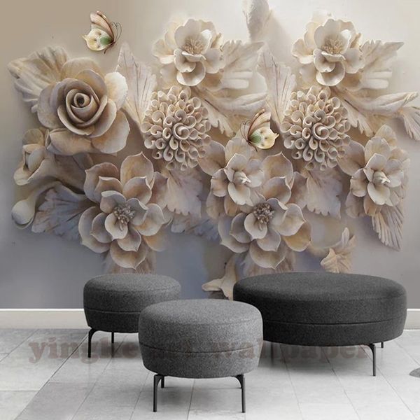 wallpapers 3d stereoscopic embossment flowers murals wallpaper for walls living room tv backdrop wall painting decoration
wallpapers 3d stereoscopic embossment flowers murals wallpaper for walls living room tv backdrop wall painting decoration