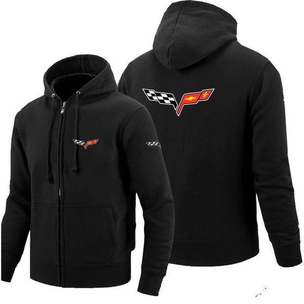 men's hoodies & sweatshirts winter autumn men chevroiet corvette logo print casual zipper long sleeve hooded mens jacket hoody, Black
men's hoodies & sweatshirts winter autumn men chevroiet corvette logo print casual zipper long sleeve hooded mens jacket hoody, Black